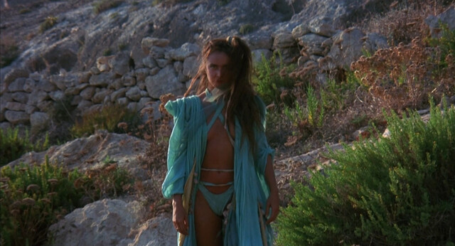 Savina Gersak nude, Tiziana Altieri nude – Iron Warrior (1987)