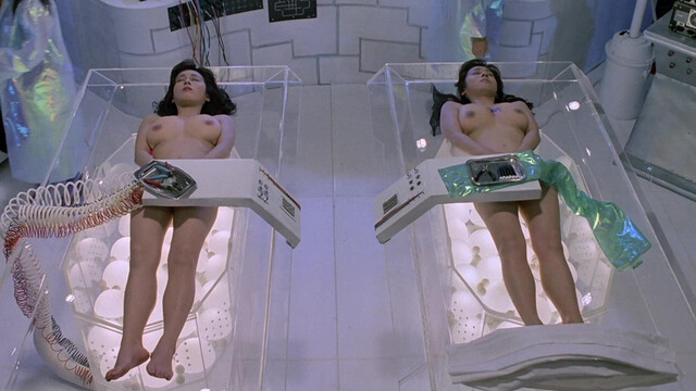 Amy Yip nude, Chikako Aoyama nude - Robotrix (1991)