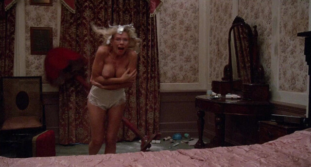 Pamela Stephenson nude, Debbie Linden sexy - Bloodbath at the House of Death (1984)