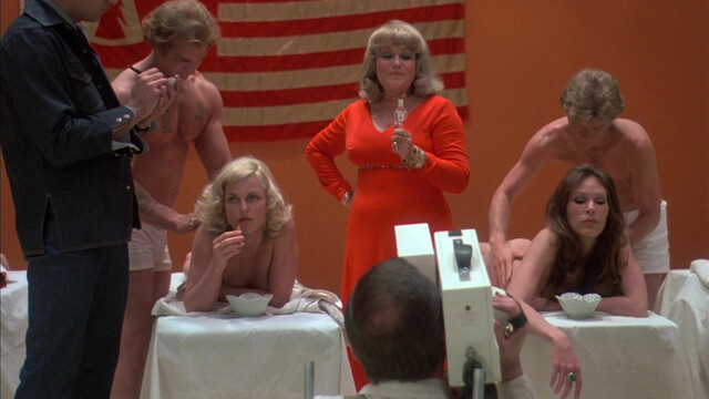 Louisa Moritz nude, Roberta Collins nude, Simone Griffith nude, Mary Woronov nude - Death Race 2000 (1975)