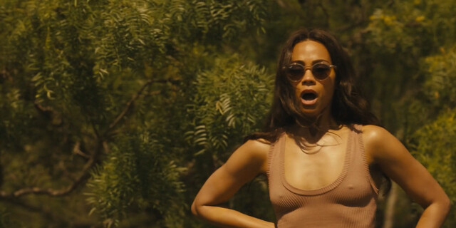 Zoe Saldana nude – Lioness s02e01-02 (2024)