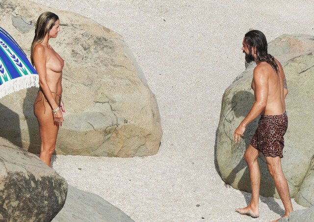 Heidi Klum nude – Topless in St. Barts (2024)