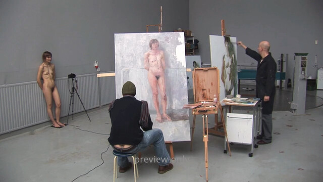 Elina Brotherus nude – Artists at work (2010)