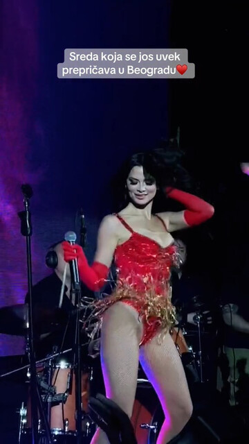 Milica Pavlovic sexy – Serbian singer (2024)