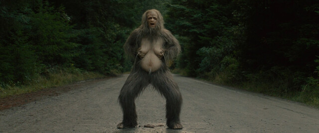 Riley Keough nude – Sasquatch Sunset (2024)