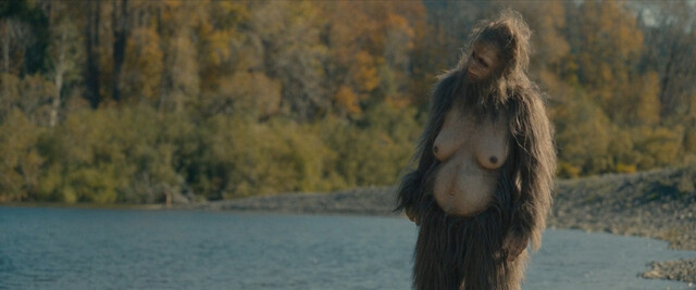 Riley Keough nude – Sasquatch Sunset (2024)