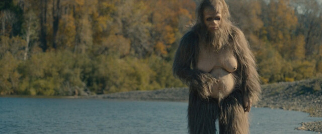 Riley Keough nude – Sasquatch Sunset (2024)