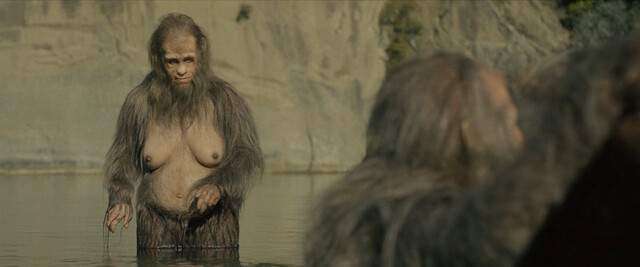 Riley Keough nude – Sasquatch Sunset (2024)