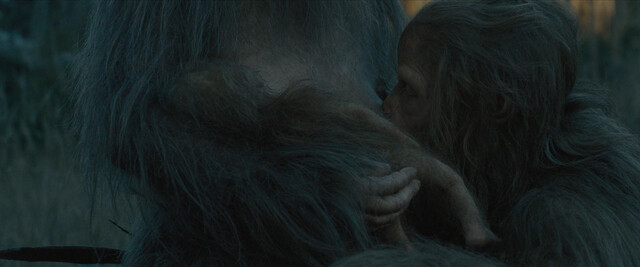 Riley Keough nude – Sasquatch Sunset (2024)