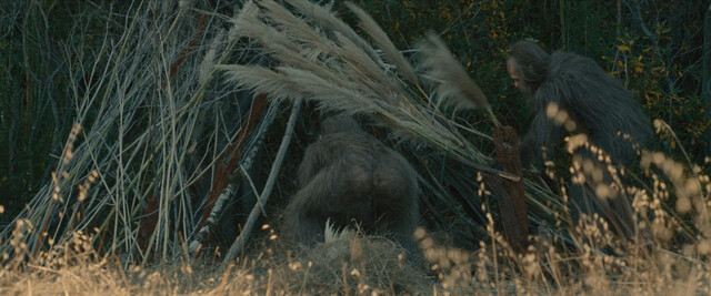 Riley Keough nude – Sasquatch Sunset (2024)