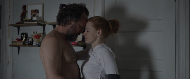 Jessica Chastain nude – Memory (2023)