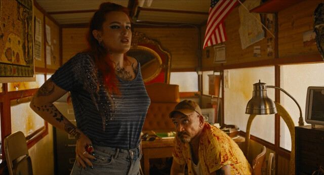 Bella Thorne sexy – Rumble Through the Dark (2023)