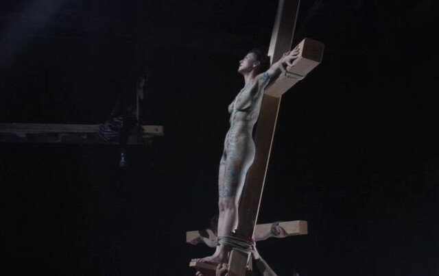 Aya Sugimoto nude, Misaki Mori nude - Flower and Snake (2004)