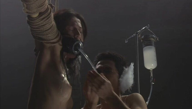 Aya Sugimoto nude, Misaki Mori nude - Flower and Snake (2004)