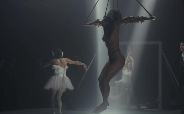 Aya Sugimoto nude, Misaki Mori nude - Flower and Snake (2004)