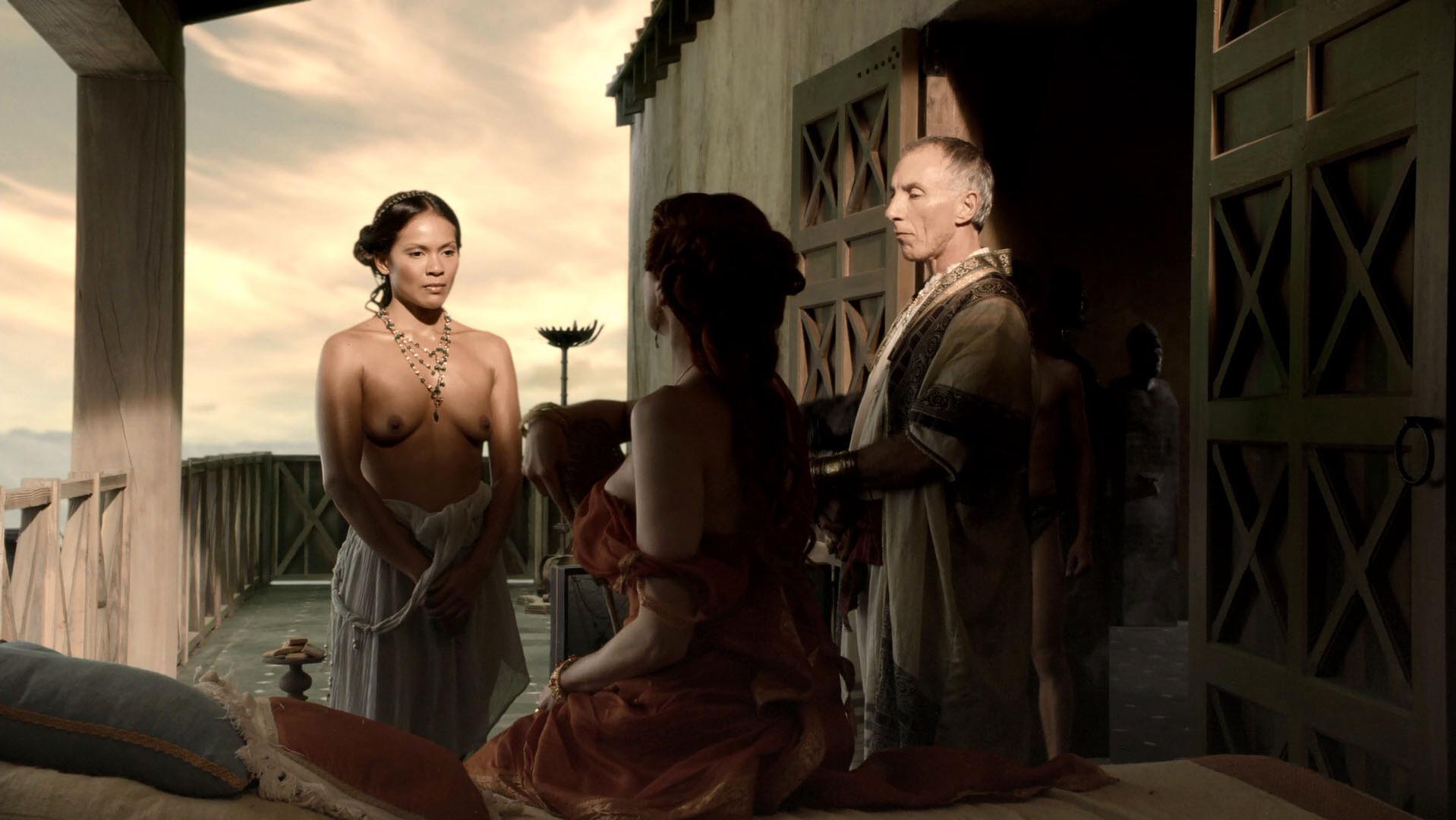 Lesley-Ann Brandt nude - Spartacus: Blood and Sand season 1 (2010)