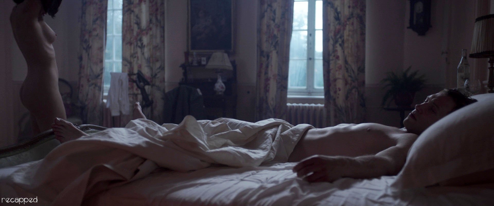 Lily James nude - The Exception (2016) .